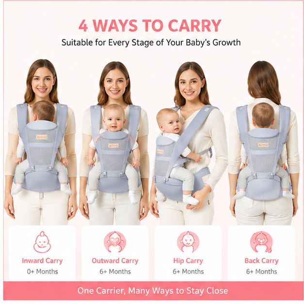 Baby Carrier Waist Stool Multifunctional Baby Child Sitting Carrier Bag