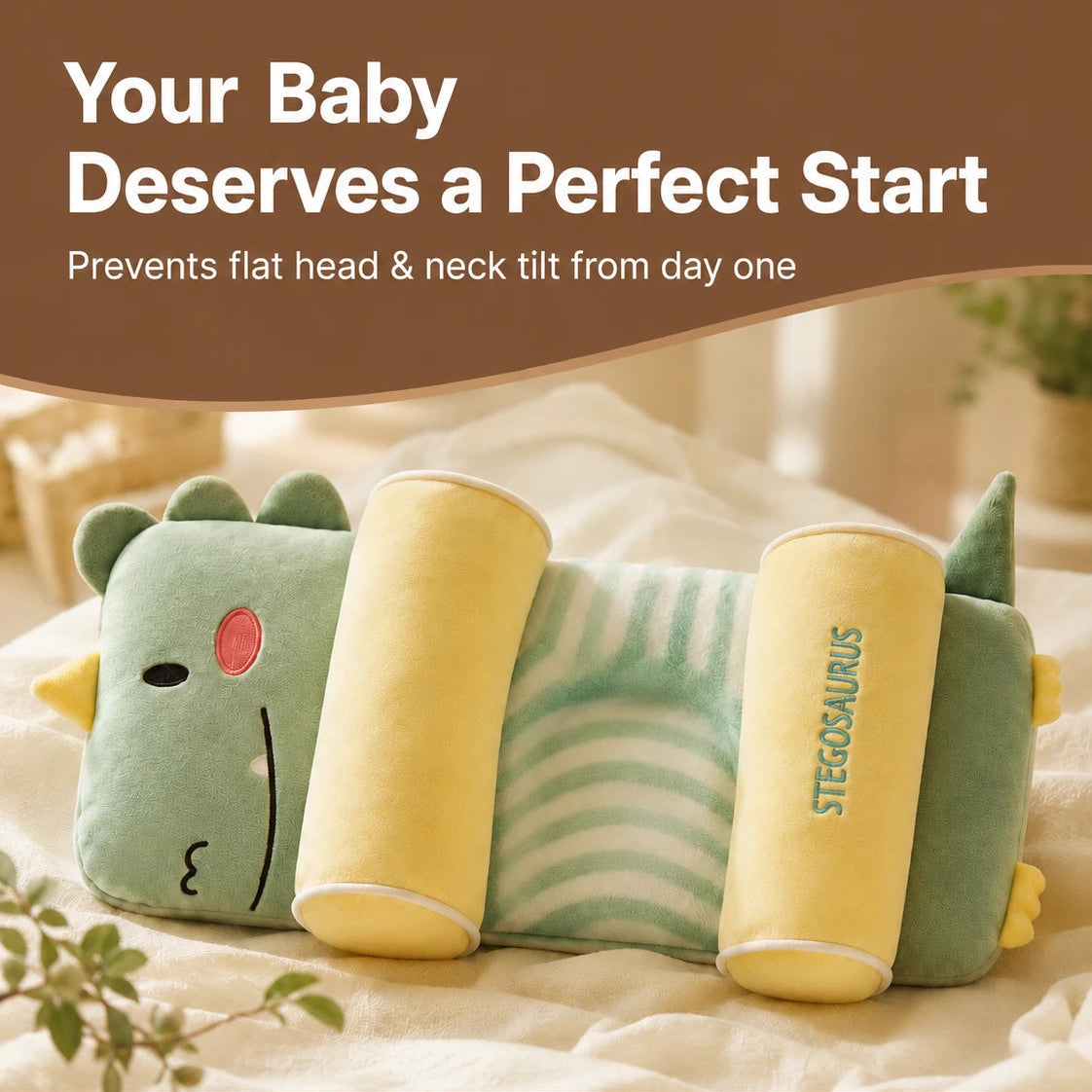 Baby Head Shaping  Support Pillow