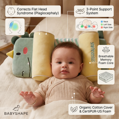 Baby Head Shaping Support Pillow